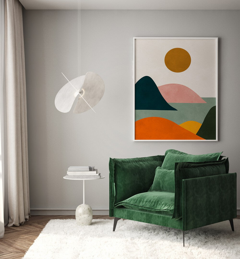 WATERCOLOR XIII , LANDSCAPE PAINTINGS