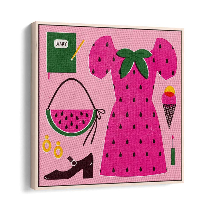Vibrant WATERMELON, FASHION POSTERS by Julia Leister showcase stylish elements and modern elegance for your decor.