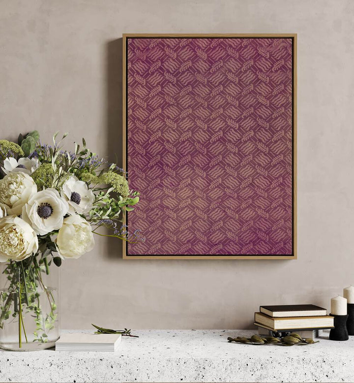 Enhance your home with WAVY TRELLIS I, FLORAL FLOWER PAINTINGS from Asian Monk, showcasing elegant botanical art.
