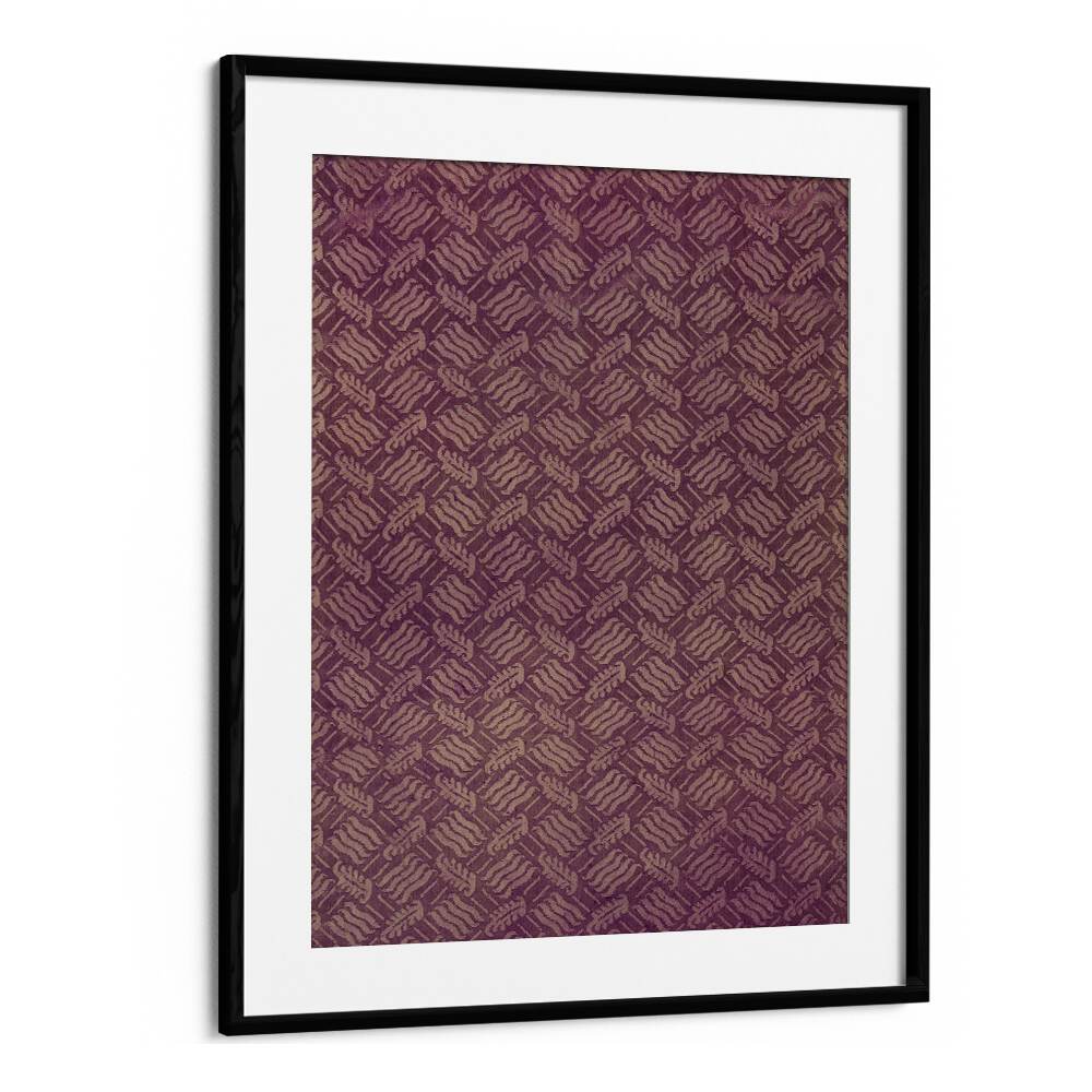 Wavy Trellis I, floral flower paintings by Asian Monk add elegance and contemporary style to your living space.