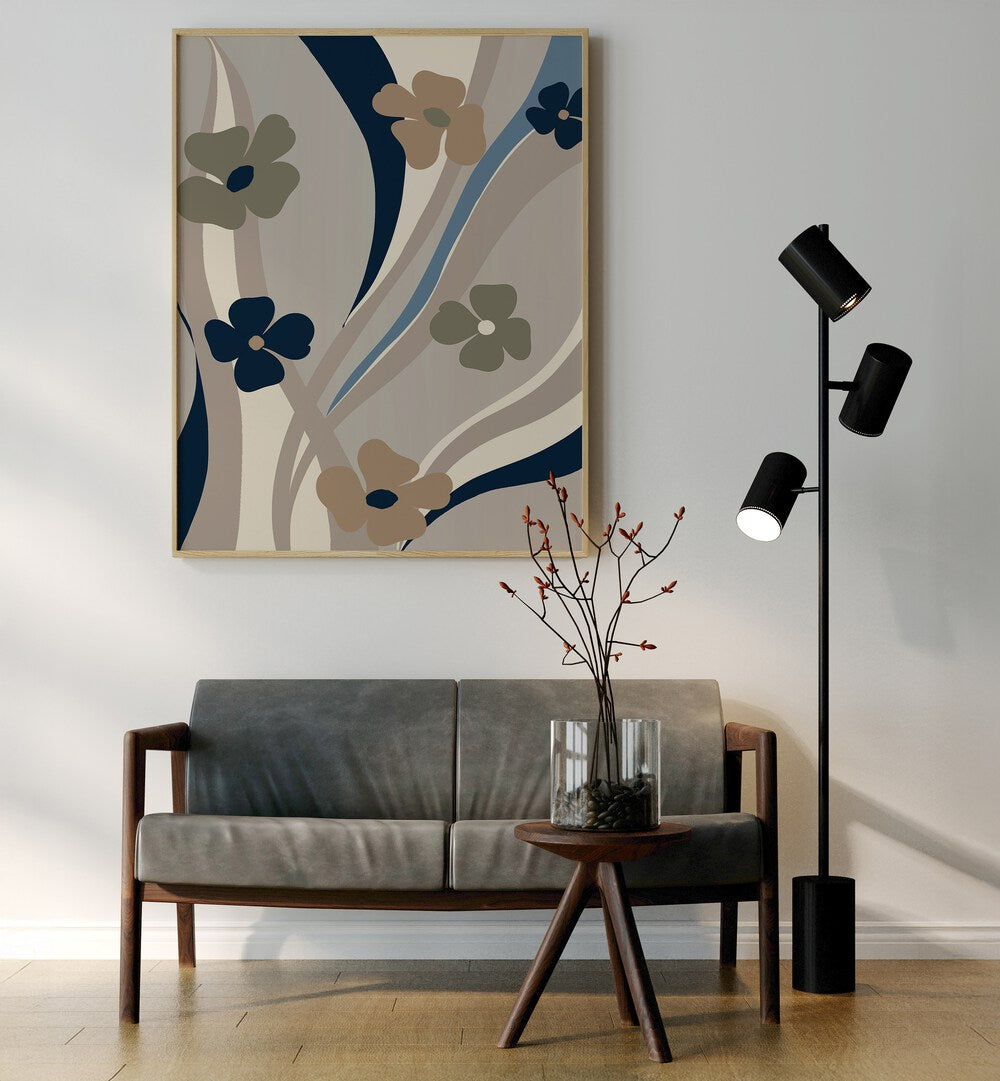 Brighten your space with WHISPERING BLOOMS, FLORAL FLOWER PAINTINGS, showcasing elegant blooms in a stylish setting.