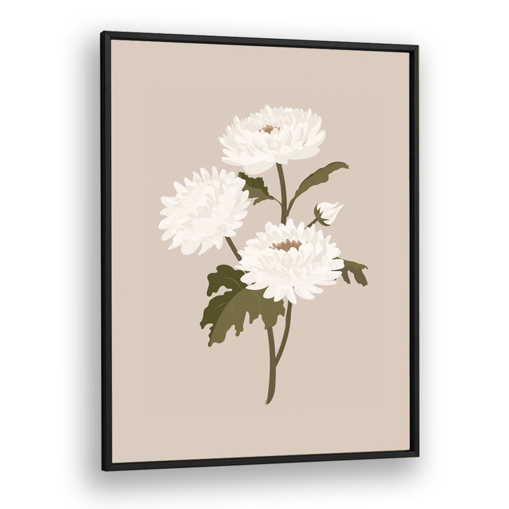 Elegant WHITE FLOWER I, FLORAL FLOWER PAINTINGS featuring jasmine, perfect for adding tranquility to your space.