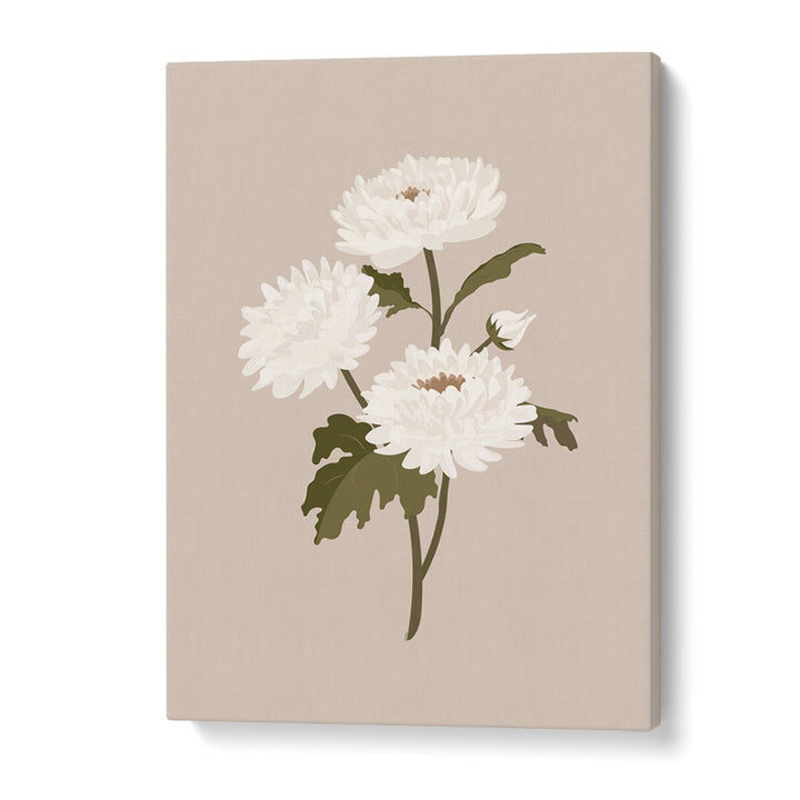 Elegant WHITE FLOWER I, FLORAL FLOWER PAINTINGS featuring stunning white blooms, perfect for enhancing any space.