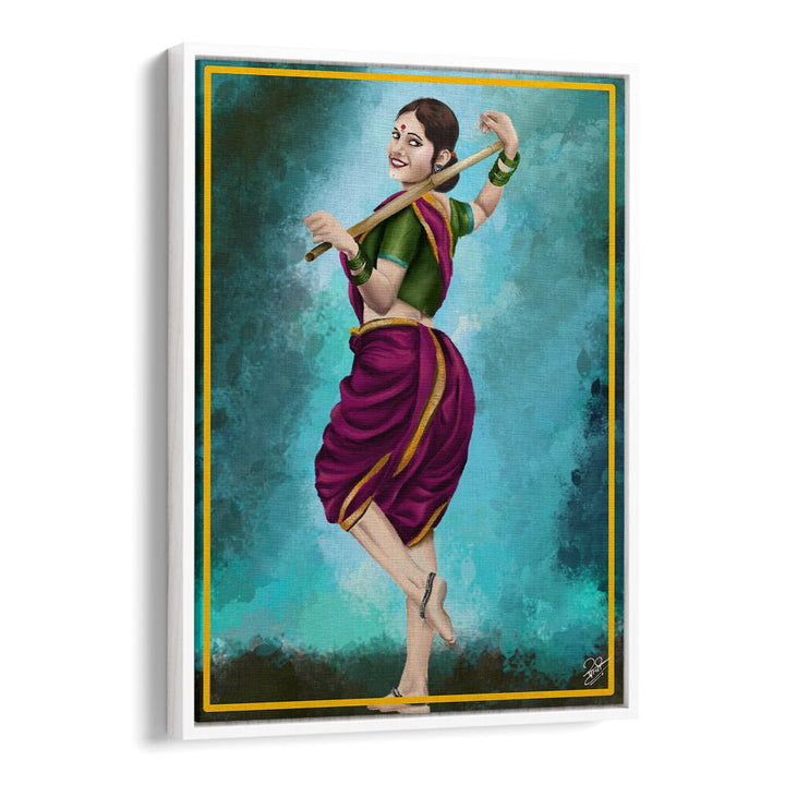 Vibrant GRACE IN MOTION, INDIAN ART PAINTINGS capture joy and elegance in a colorful dance with spirit and energy.