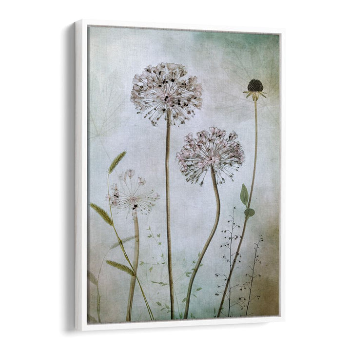 Elegant ALLIUM, FLORAL FLOWER PAINTINGS enhance home decor with their sophisticated charm and artistic allure.