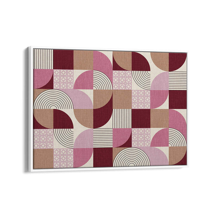 DESERT SHAPES MAUVE , GEOMETRIC ART PRINTS
