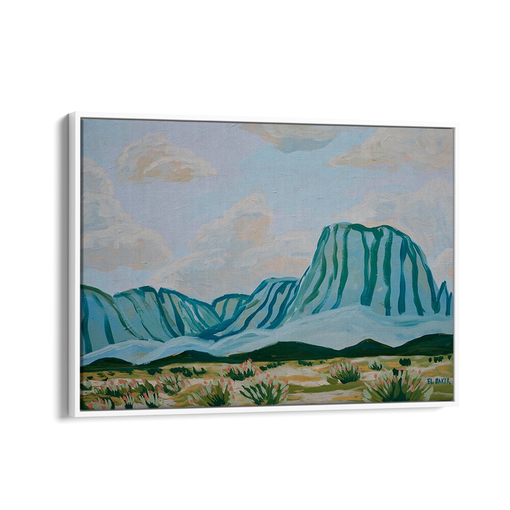 Vibrant BIG BEND COUNTRY, LANDSCAPE PAINTINGS showcasing majestic Texas mountains and colorful scenery.