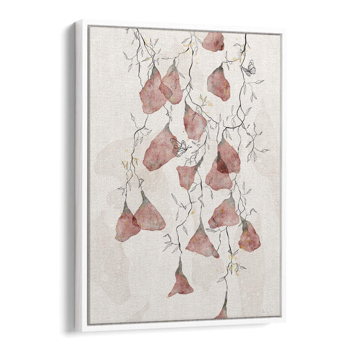BUTTERFLY KISSES , FLORAL FLOWER PAINTINGS
