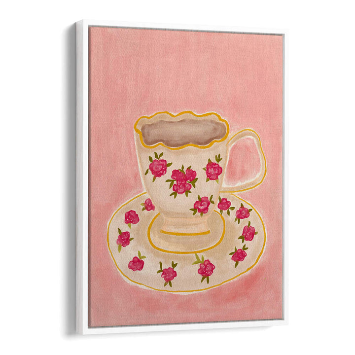CUP OF WHITE TEA , KITCHEN POSTERS