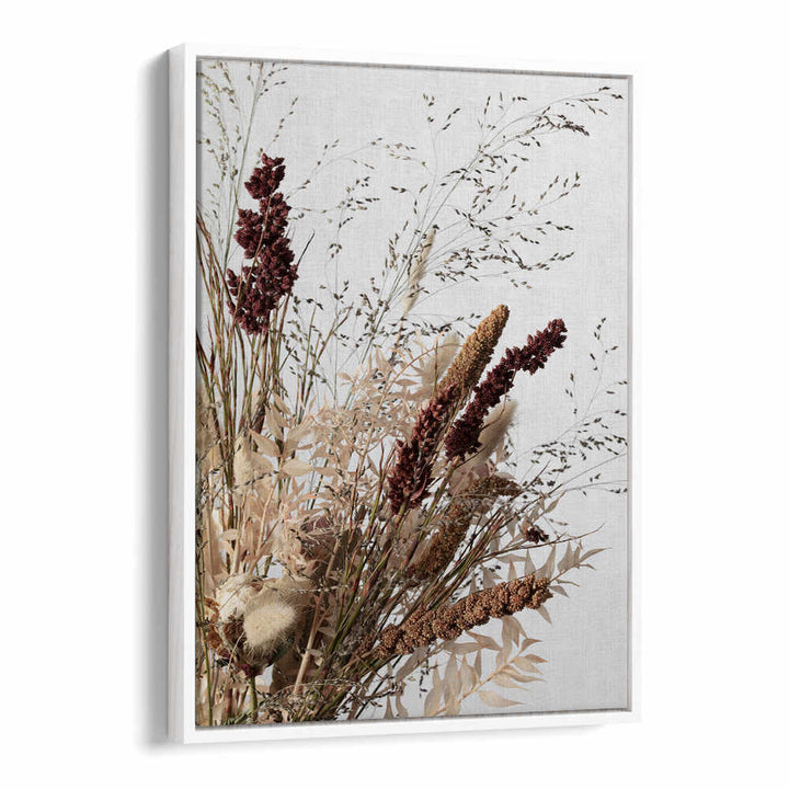 Elegant DRIED I, FLORAL FLOWER PAINTINGS showcasing dried florals, perfect for adding sophistication to any space.