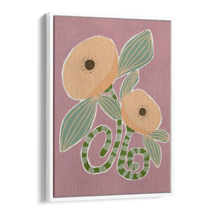 Delicate Bloom XX, floral flower paintings showcasing elegant blooms, perfect for enhancing your decor collection.
