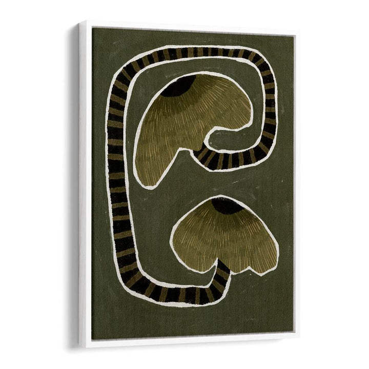 Stunning DELICATE BLOOM GREEN II, FLORAL FLOWER PAINTINGS featuring elegant floral design on a rich green background.