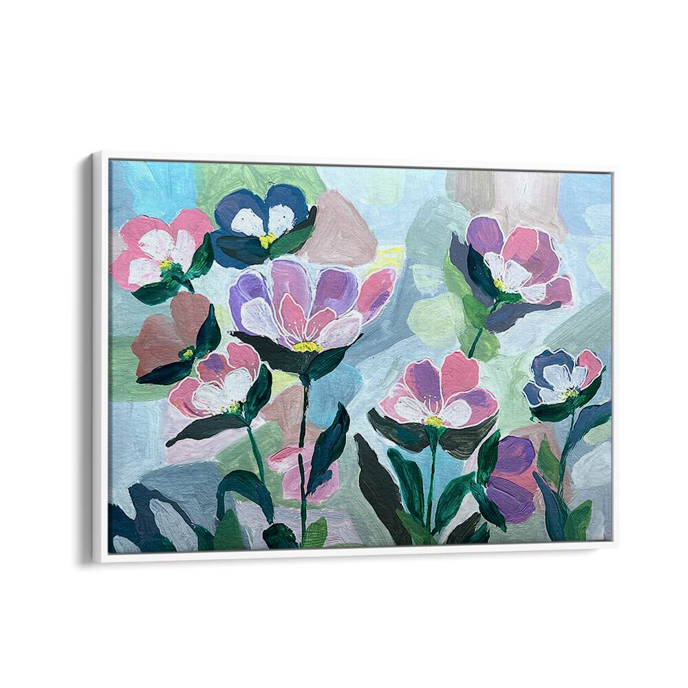 Vibrant WILD FLOWERS , FLORAL FLOWER PAINTINGS capturing nature's beauty, perfect for adding elegance to your space.