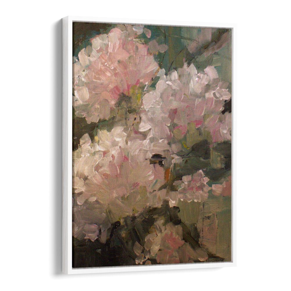 Beautiful HORTENSIA ROSA, FLORAL FLOWER PAINTINGS showcasing pink blooms, perfect for enhancing home decor.