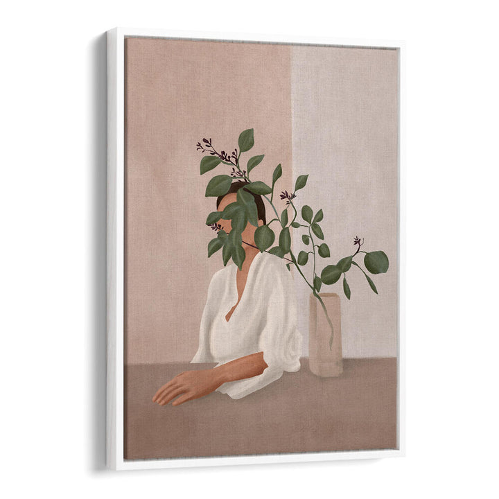 HIDDEN IN FOLIAGE , BOHO ART PAINTINGS