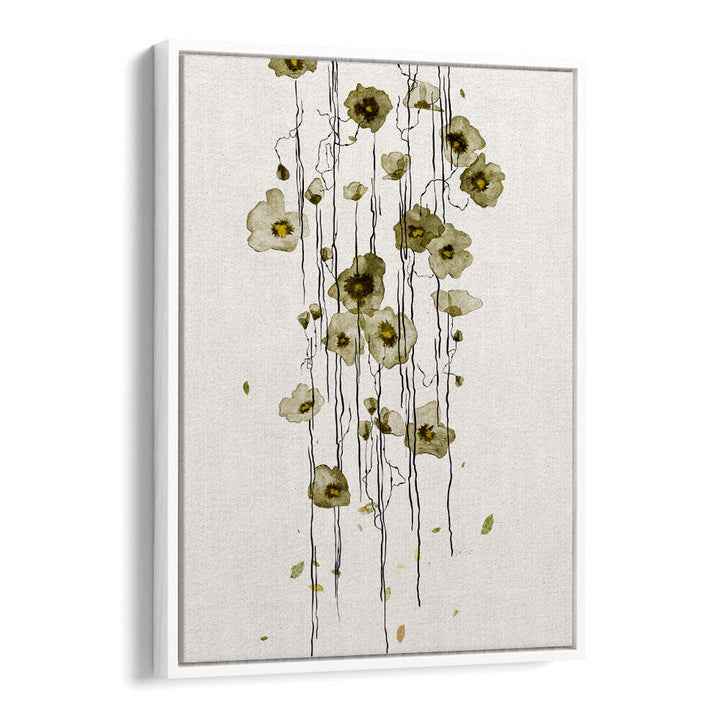 HORIZONTAL GREENERY , FLORAL FLOWER PAINTINGS