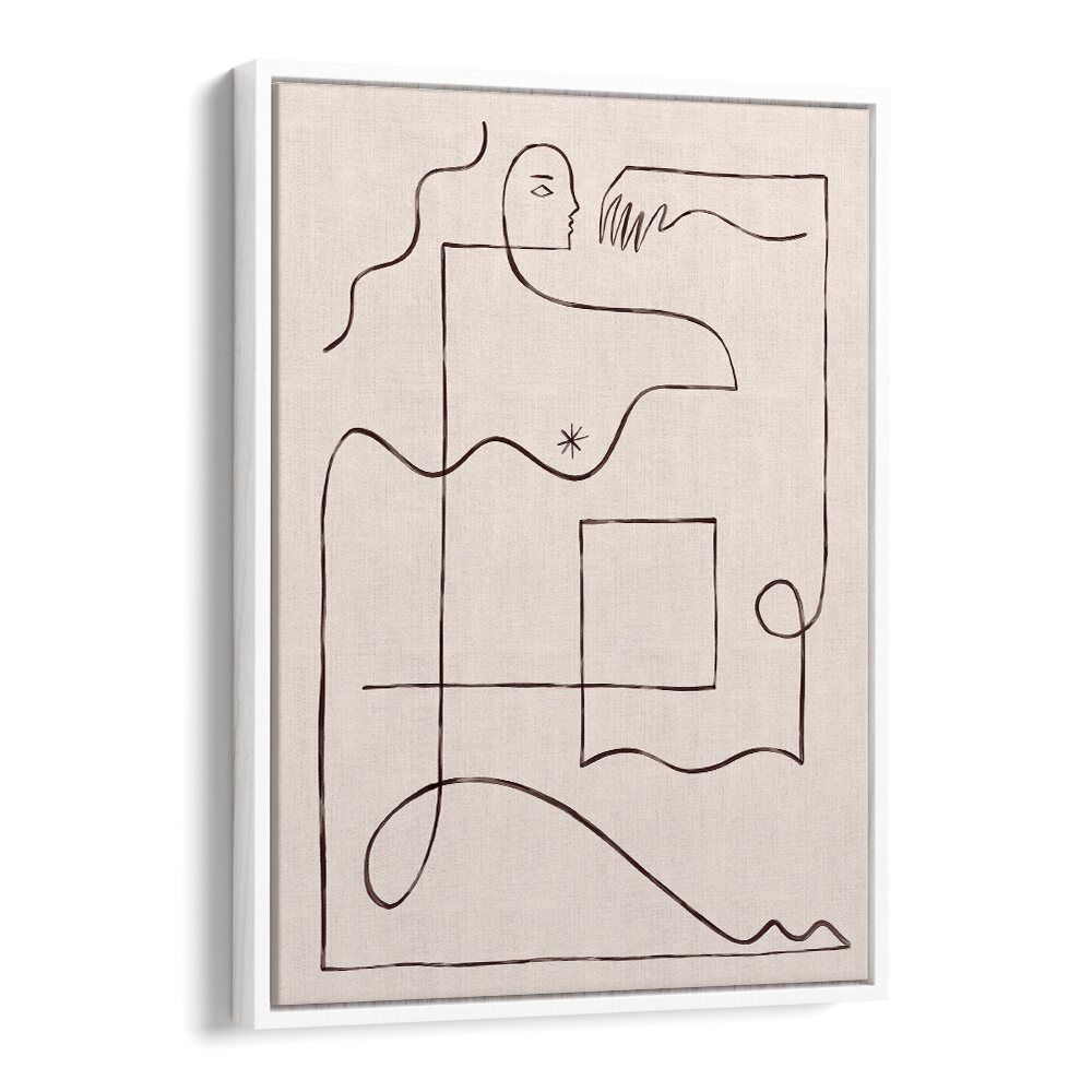 Stylish PUZZLE, LINE ART PAINTINGS featuring abstract designs to enhance cognitive skills and entertain.