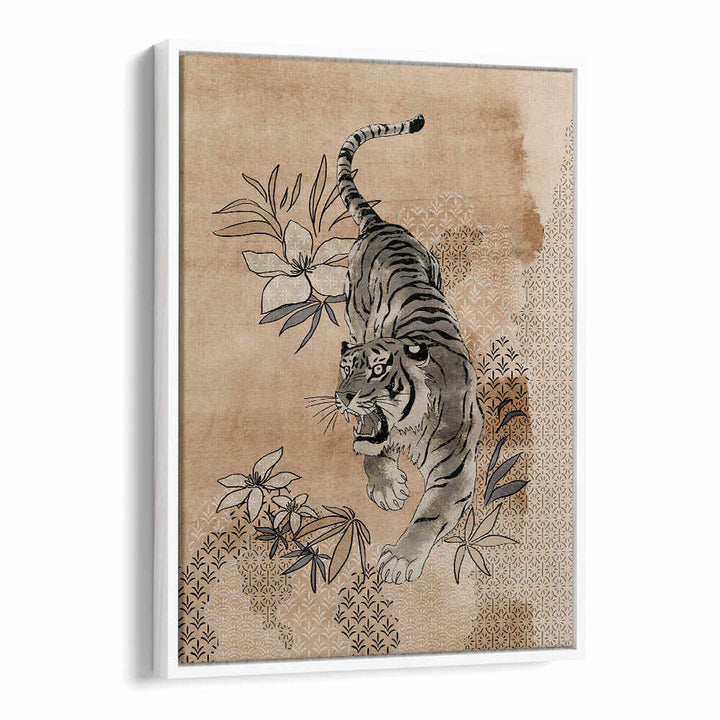 TIGER SPIRIT I , ANIMAL PAINTINGS