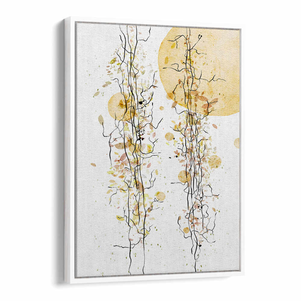 WILD AUTUMN IN THE SUNSET , FLORAL FLOWER PAINTINGS