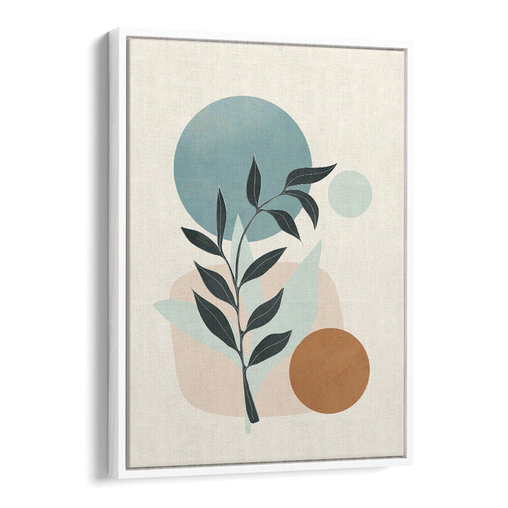 AZZURRO SHAPES II , BOHO ART PAINTINGS