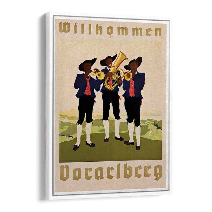 WILLHOMMEN Vintage Travel Posters featuring musicians, adding nostalgia and charm to your decor.