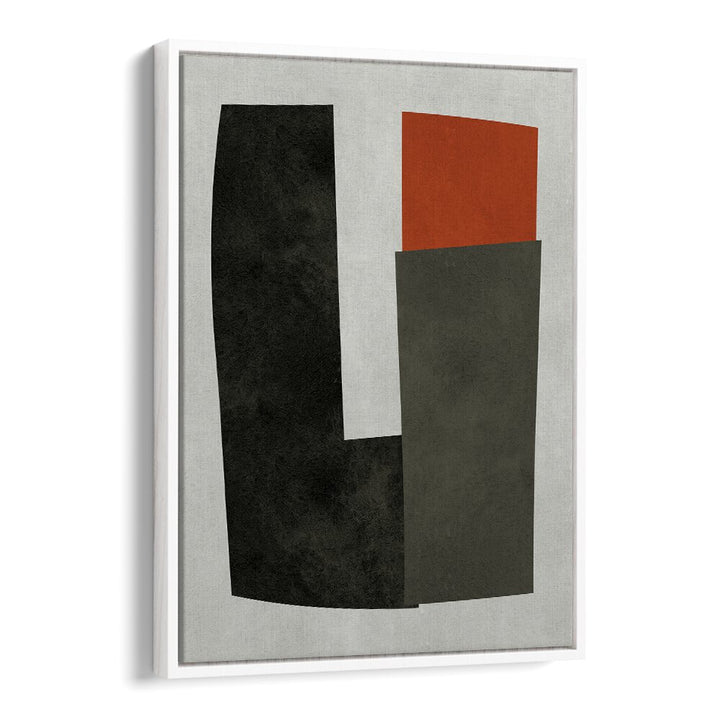 Stylish MODERN SHAPES VII , GEOMETRIC ART PRINTS featuring bold colors, perfect for contemporary home decor.