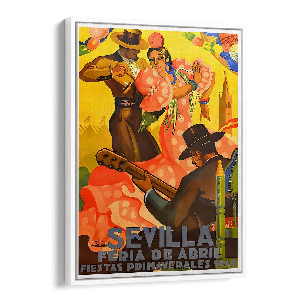 Vibrant SEVILLA I, VINTAGE TRAVEL POSTERS showcasing the lively spirit of Sevilla's cultural heritage. Perfect decor!