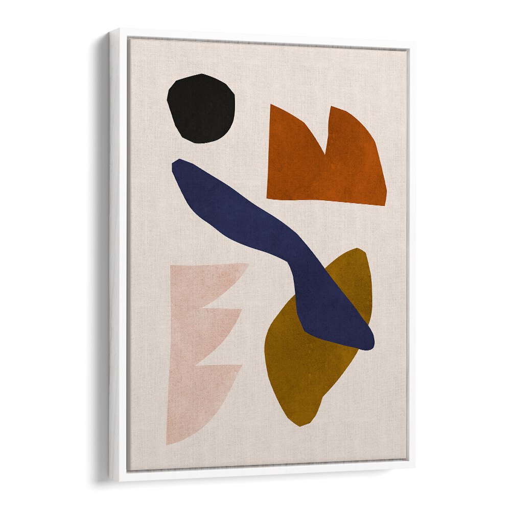 Colorful abstract shapes in EXPRESSIVE VIII, GEOMETRIC ART PRINTS, perfect for enhancing creative spaces.