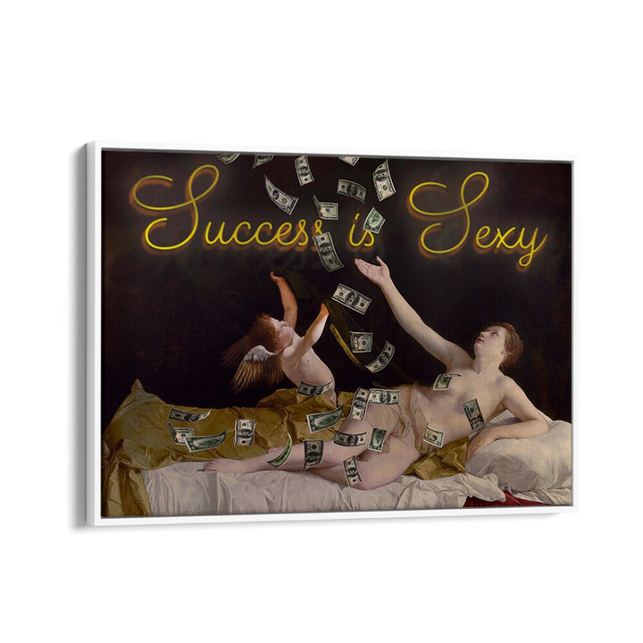 “Success is Sexy” Altered Art Prints by Dikhotomy inspire ambition with vibrant imagery and empowering affirmations.
