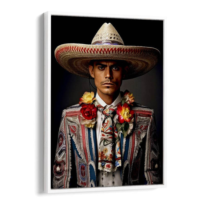 Vibrant portrayal from the MEXICAN LIFE XIII, COWBOY collection showcasing rich Americana artistry.