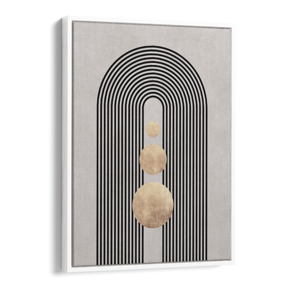 Stylish LINES AND CIRCLES XIX, BOHO ART PAINTINGS featuring dynamic lines and circles for modern decor.