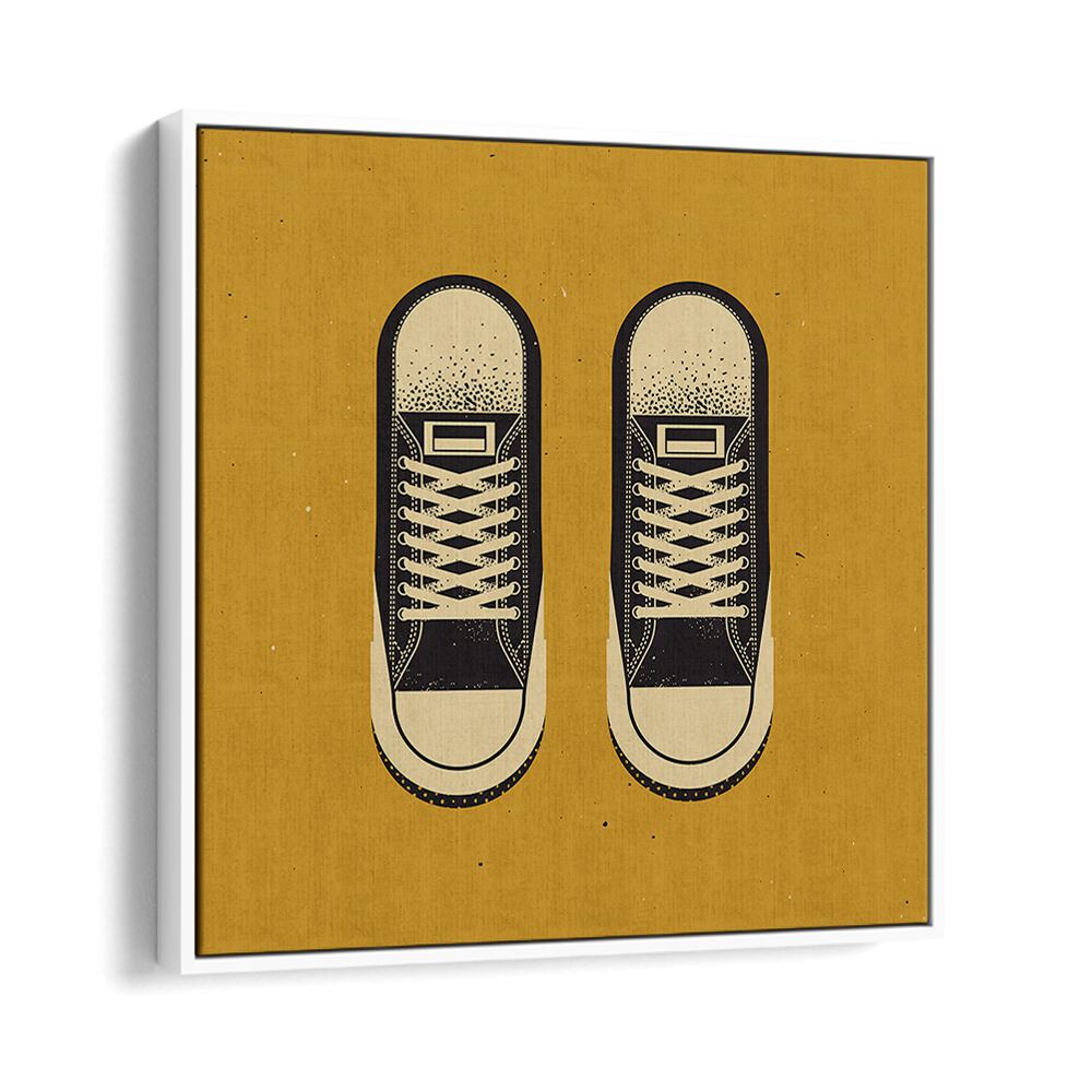 Stylish artwork featuring THE BLACK CHUCKS, FASHION POSTERS, perfect for sneaker enthusiasts and modern decor.