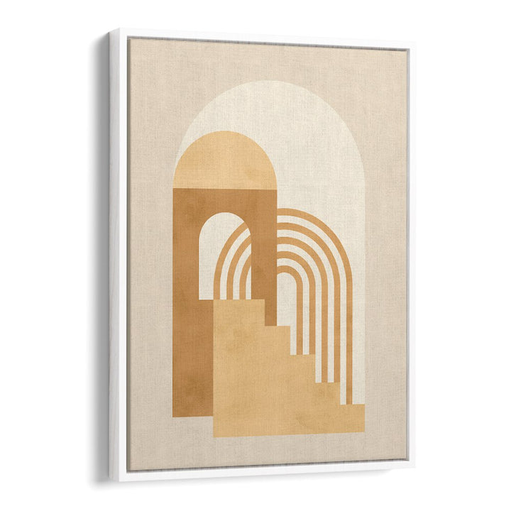 Geometric COMPOSITION, BOHO ART PAINTINGS featuring modern shapes and colors, perfect for any contemporary space.