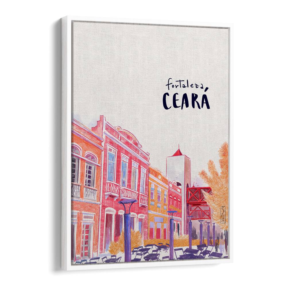 Explore vibrant Fortaleza with beautiful travel posters, capturing its charm and culture in stunning designs. FORTALEZA, TRAVEL POSTERS.