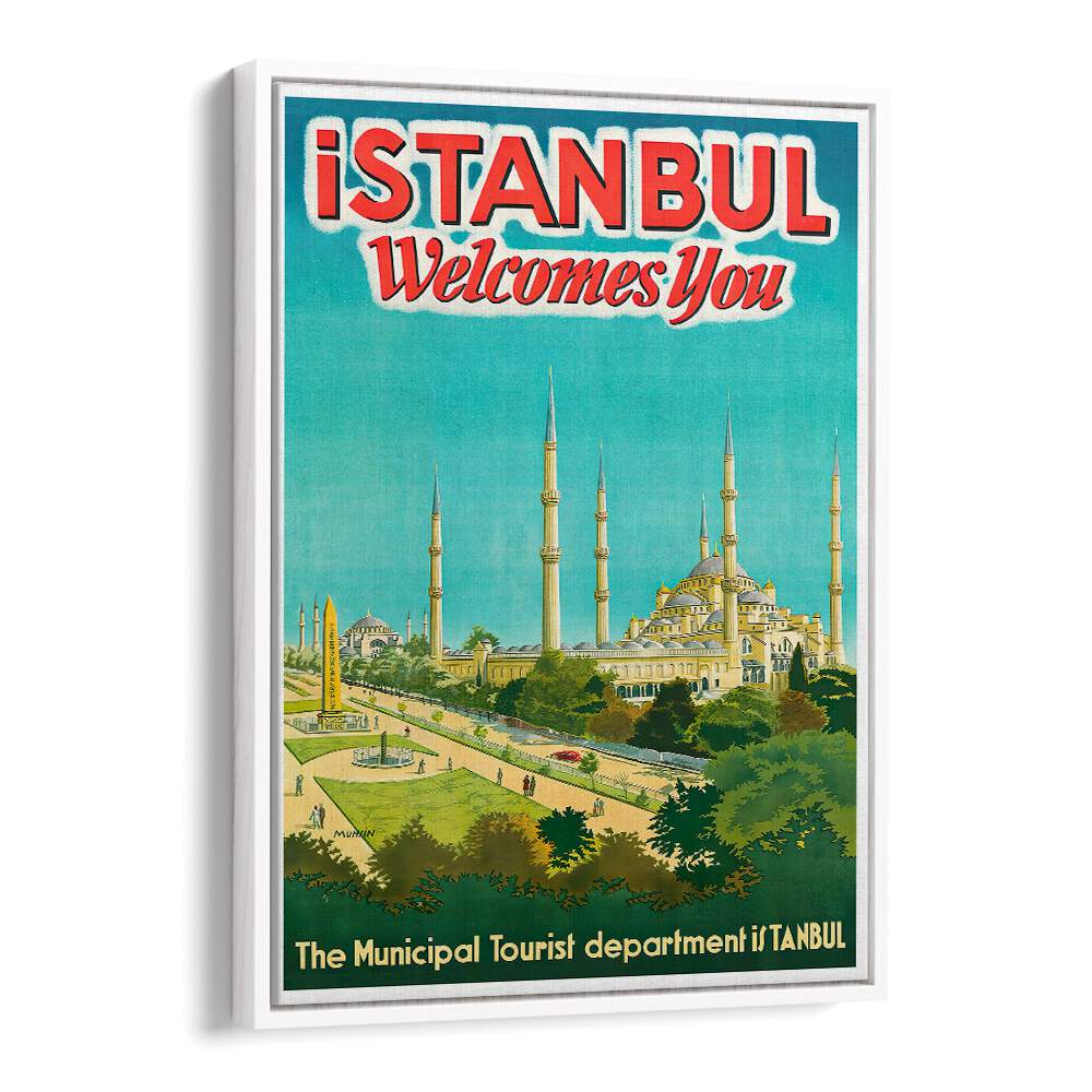 Discover the charm of ISTANBUL with our VINTAGE TRAVEL POSTERS, capturing the city's stunning architecture and culture.