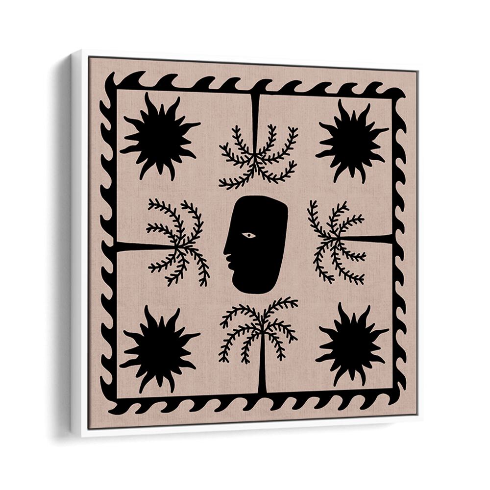 CELESTIAL II, BOHO ART PAINTINGS feature a striking design perfect for enhancing your home's nighttime elegance.