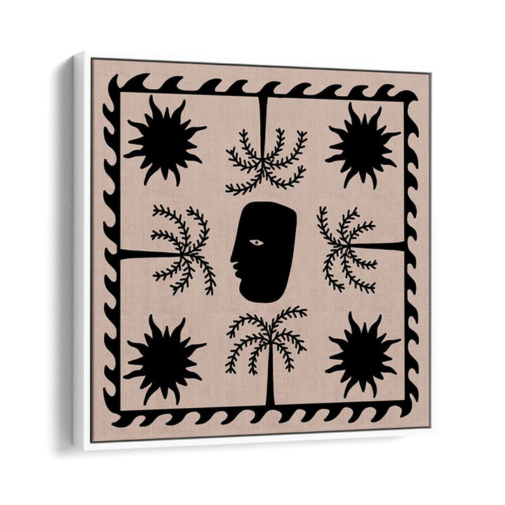 CELESTIAL II, BOHO ART PAINTINGS feature a striking design perfect for enhancing your home's nighttime elegance.