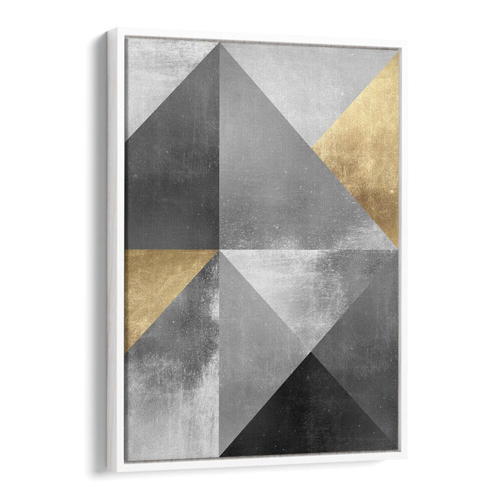Elegant GOLD TEXTURES II, GEOMETRIC ART PRINTS feature a stunning blend of gold and silver tones for modern decor.