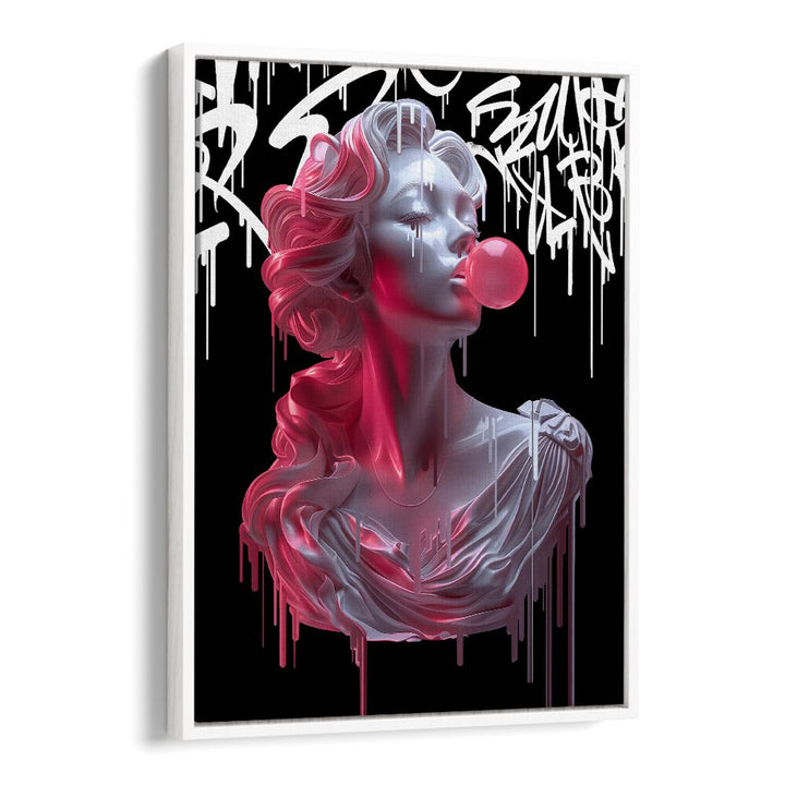 Stylish BUBBLE ATHENEA, ALTERED ART PRINTS by Dikhotomy enhances your decor with creativity and modern artistry.