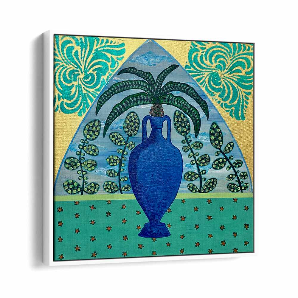Vibrant PALM TREE , FLORAL FLOWER PAINTINGS bring tropical elegance to any living space, perfect for home decor.