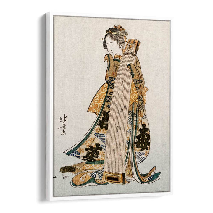 JAPANESE WOMAN , VINTAGE PAINTINGS
