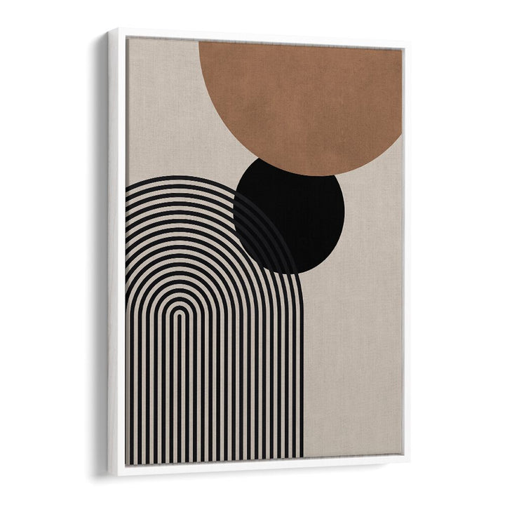 Stylish COMPOSITION IV, BOHO ART PAINTINGS featuring unique lines and circles, perfect for modern decor.