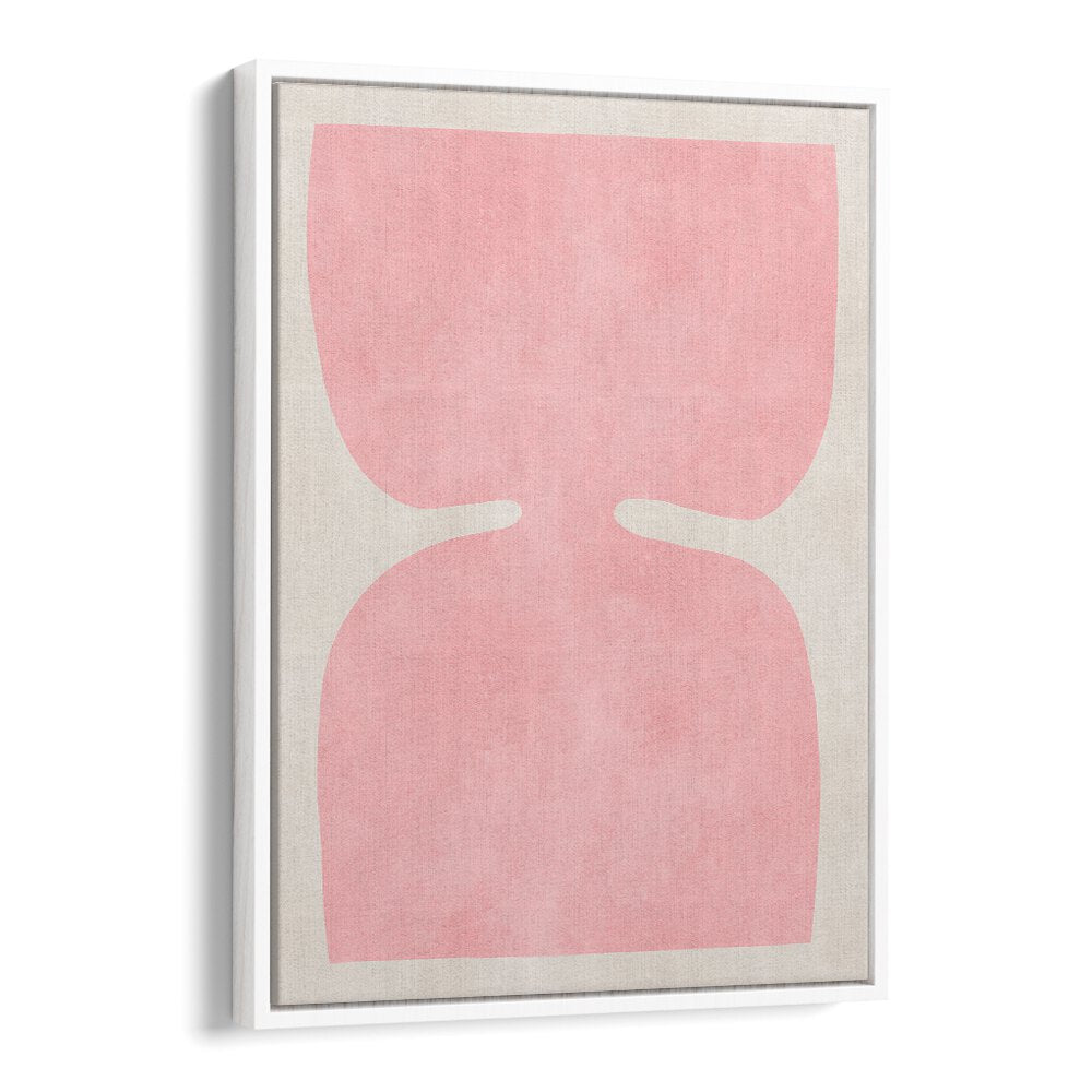Stylish ORGANIC IV, GEOMETRIC ART PRINTS featuring soft pink and beige tones, perfect for modern decor enhancement.