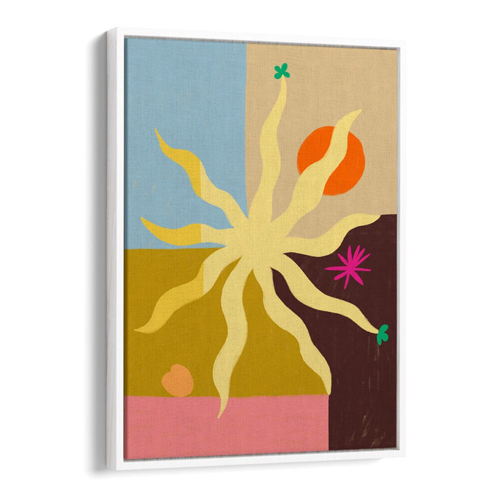 Bright and colorful poster featuring THE SUN II, ZODIAC design, perfect for transforming any space with astrology art.