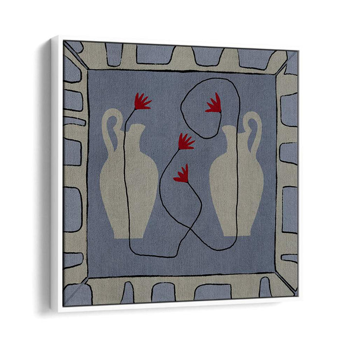 Elegant OUT OF VASE BLOOMS XI, FLORAL FLOWER PAINTINGS featuring vases and vibrant flowers, perfect for home decor.