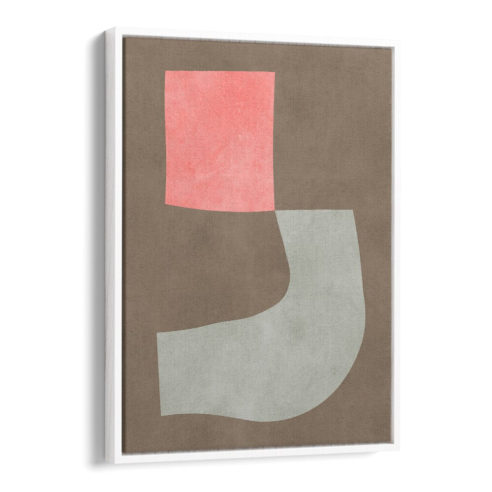 Geometric design featuring soft colors in MODERN SHAPES XI, BOHO ART PAINTINGS for a stylish home aesthetic.