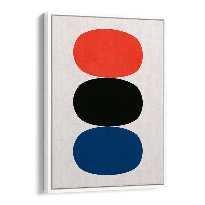 OVALS IN BALANCE, GEOMETRIC ART PRINTS showcase vibrant colors and modern design for stylish home decor.