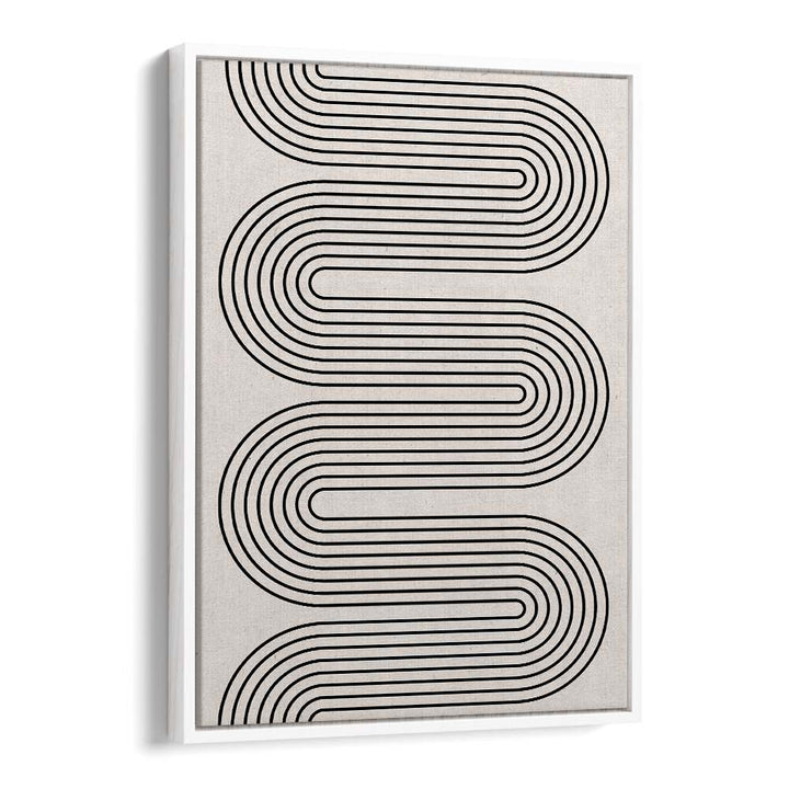 MODERN BALANCE IV, BOHO ART PAINTINGS showcases elegant abstract lines, perfect for contemporary decor by The Miuus Studio.