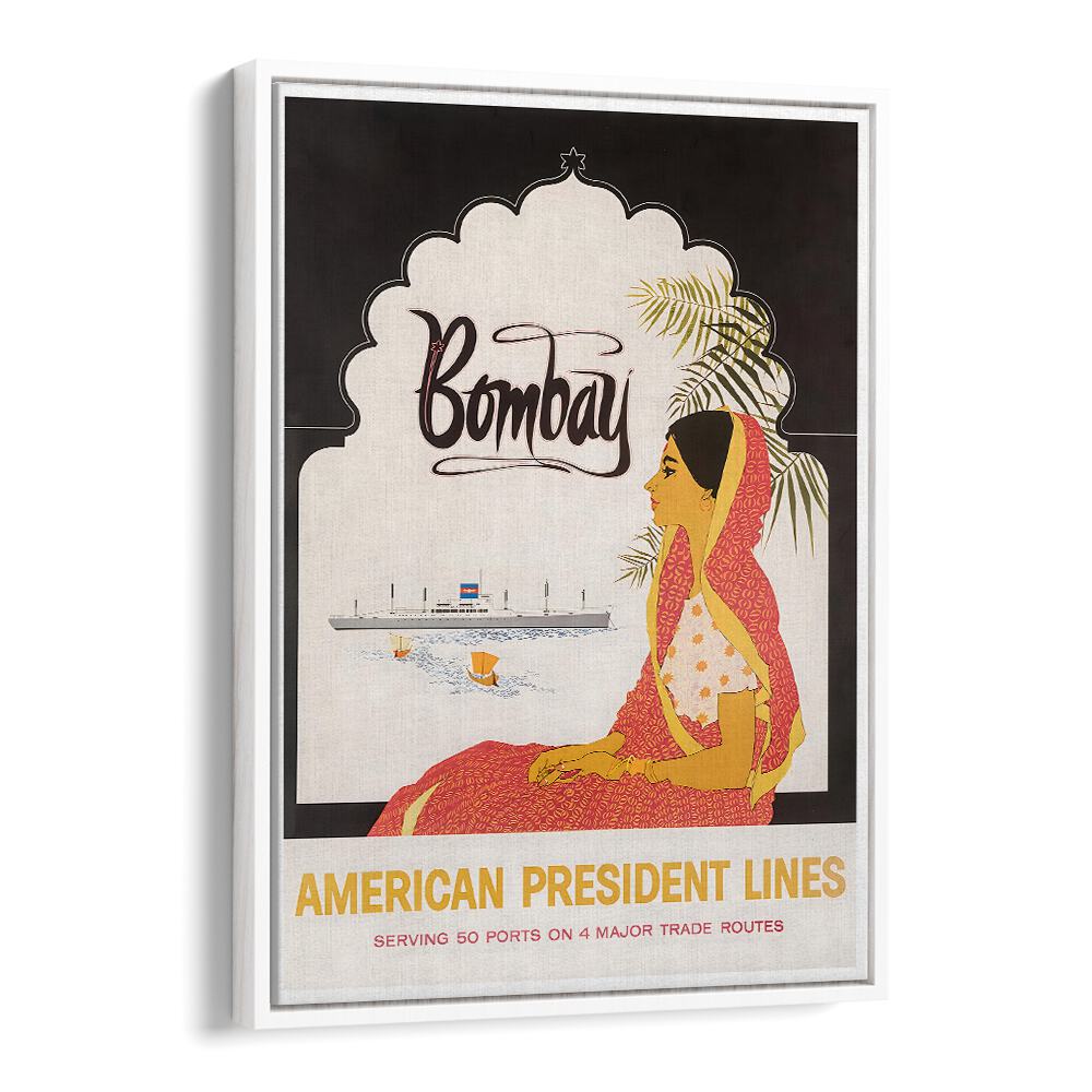 Elegant BOMBAY Vintage Travel Posters showcasing iconic designs to enhance your living space with nostalgia.