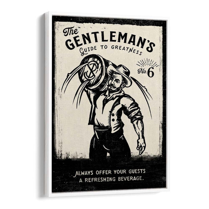 Sophisticated GENTLEMAN , BAR art print, perfect for elevating your cafe or home decor with charm and style.